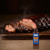 Republic Smokey BBQ Sauce gluten-free - action lifestyle shot