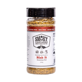 Smoky Pastures Risk It rub 240g, front of pack on transparent background
