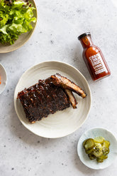 ChamCham Smoky Gochujang glazed pork ribs