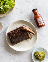 ChamCham Smoky Gochujang glazed pork ribs