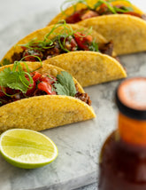 ChamCham Smoky Gochujang drizzled on tacos