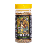 Stef the Maori Deep Bush 200g savoury with horopito seasoning, front of shaker on transparent background