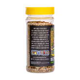 Stef the Maori Deep Bush 200g horopito seasoning, ingredients and nutrition panel, transparent background
