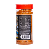 Stef the Maori Pork Hunt 240g pork and chicken seasoning, side of shaker, transparent background