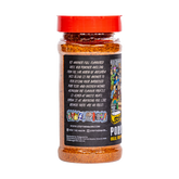 Stef the Maori Pork Hunt 240g pork and chicken seasoning, ingredients and nutrition panel, transparent background