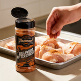 TAIPAN BBQ Bollywood Butter Chicken spiced chicken BBQ rub 175g — use shot, hand sprinkling rub onto raw chicken thighs