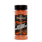 TAIPAN BBQ East Coast Buffalo Crystals wing seasoning 150g — front on transparent background