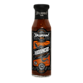 TAIPAN BBQ Habanero medium smoky-sweet BBQ sauce 250ml — front on transparent background