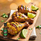 TAIPAN BBQ Loco Lime Sunday Glaze tangy lime BBQ glaze 250ml — beauty shot, glazed grilled chicken with lime