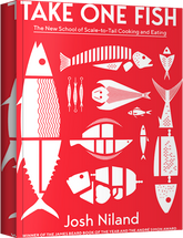 Take One Fish by Josh Niland hardback cookbook — front cover