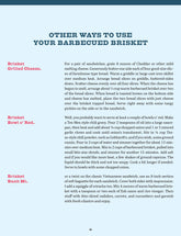 Texas Q by Cheryl Alters Jamison paperback cookbook — page on other ways to use barbecued brisket