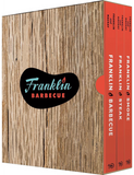 Complete Franklin Barbecue Collection by Aaron Franklin & Jordan Mackay boxed set — box set slipcase and three spines