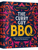 The Curry Guy BBQ by Dan Toombs hardback cookbook — front cover