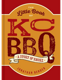 The Little Book of KC BBQ by Jonathan Bender hardback cookbook — front cover