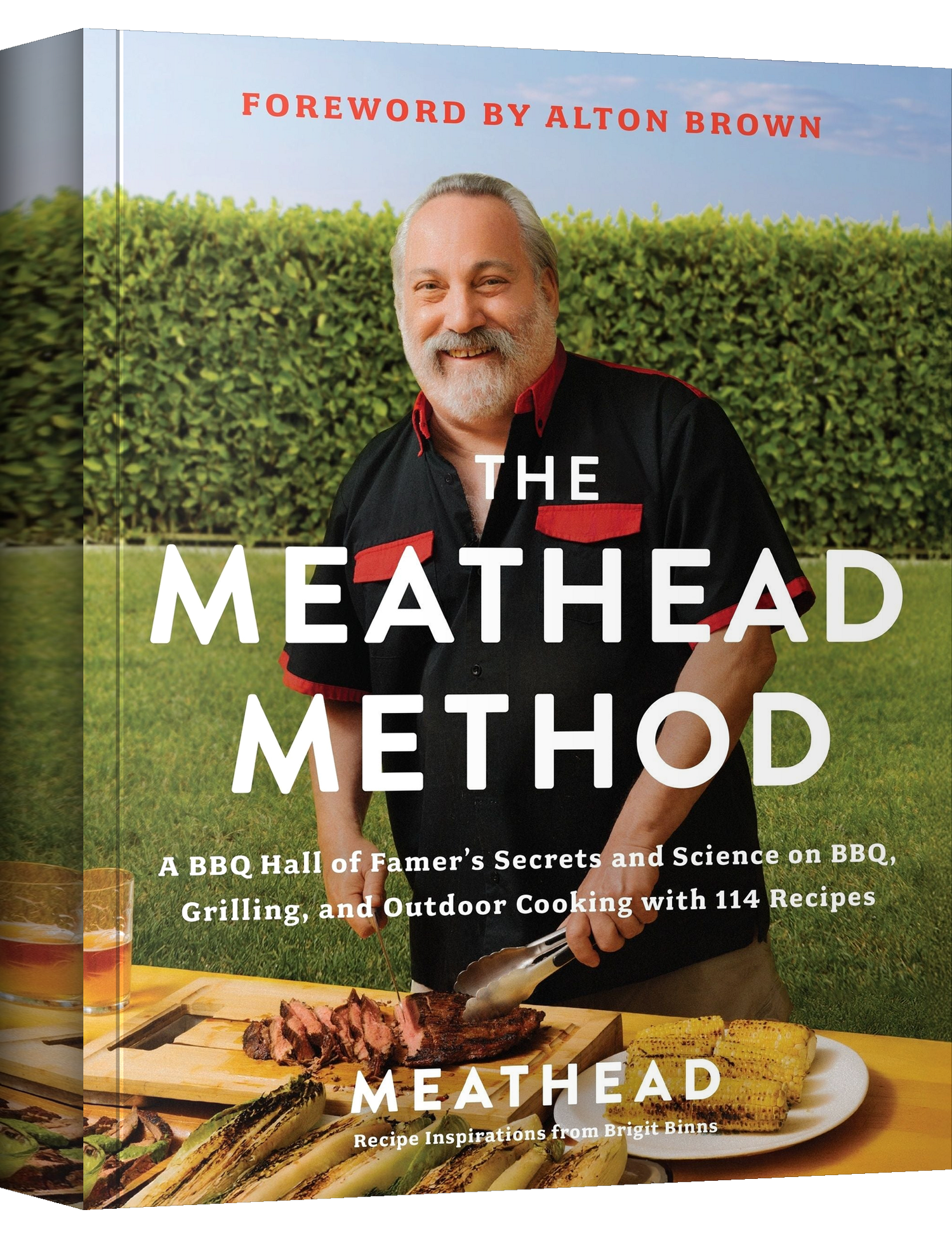 The Meathead Method by Meathead Goldwyn hardback cookbook — front cover