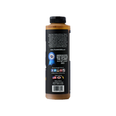 Tillman's Barbecue Florida Gold mustard BBQ sauce 567g, side label detail, transparent background