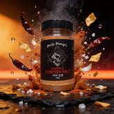 Uncle Mungo's Chipotle Chicken Salt 250g chipotle chicken salt — exploded high-speed shot with chipotle chillies, salt and garlic