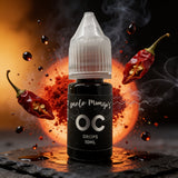 Uncle Mungo's OC Drops 10ml capsaicin extract — exploded high-speed shot with superhot chillies and red chilli powder