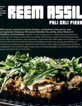We the Pizza by Muhammad Abdul-Hadi hardback cookbook — interior page of the Roc the Mic pepperoni pie