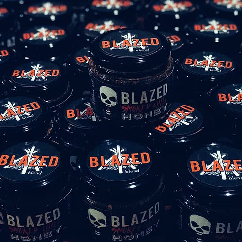 BLEND SMOKED HONEY: BLAZED Smoked Chilli Honey – 250g