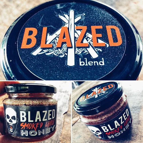 BLEND SMOKED HONEY: BLAZED Smoked Chilli Honey – 250g