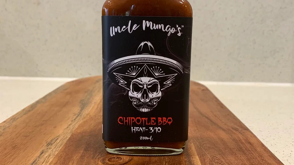 UNCLE MUNGOS: Chipotle BBQ Hot Sauce – 200ml