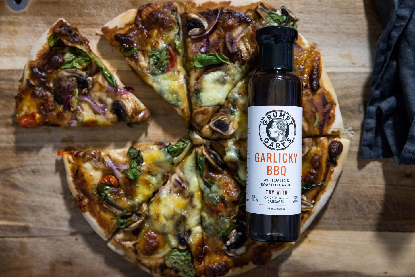 GRUMPY GARYS: Garlicky BBQ Sauce β 245ml