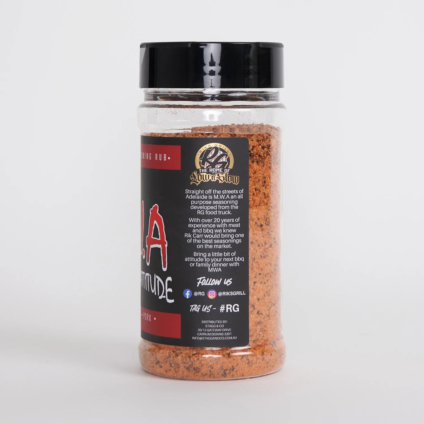 MWA MEAT WITH ATTITUDE: RGs Meat With Attitude All Purpose Rub – 280g
