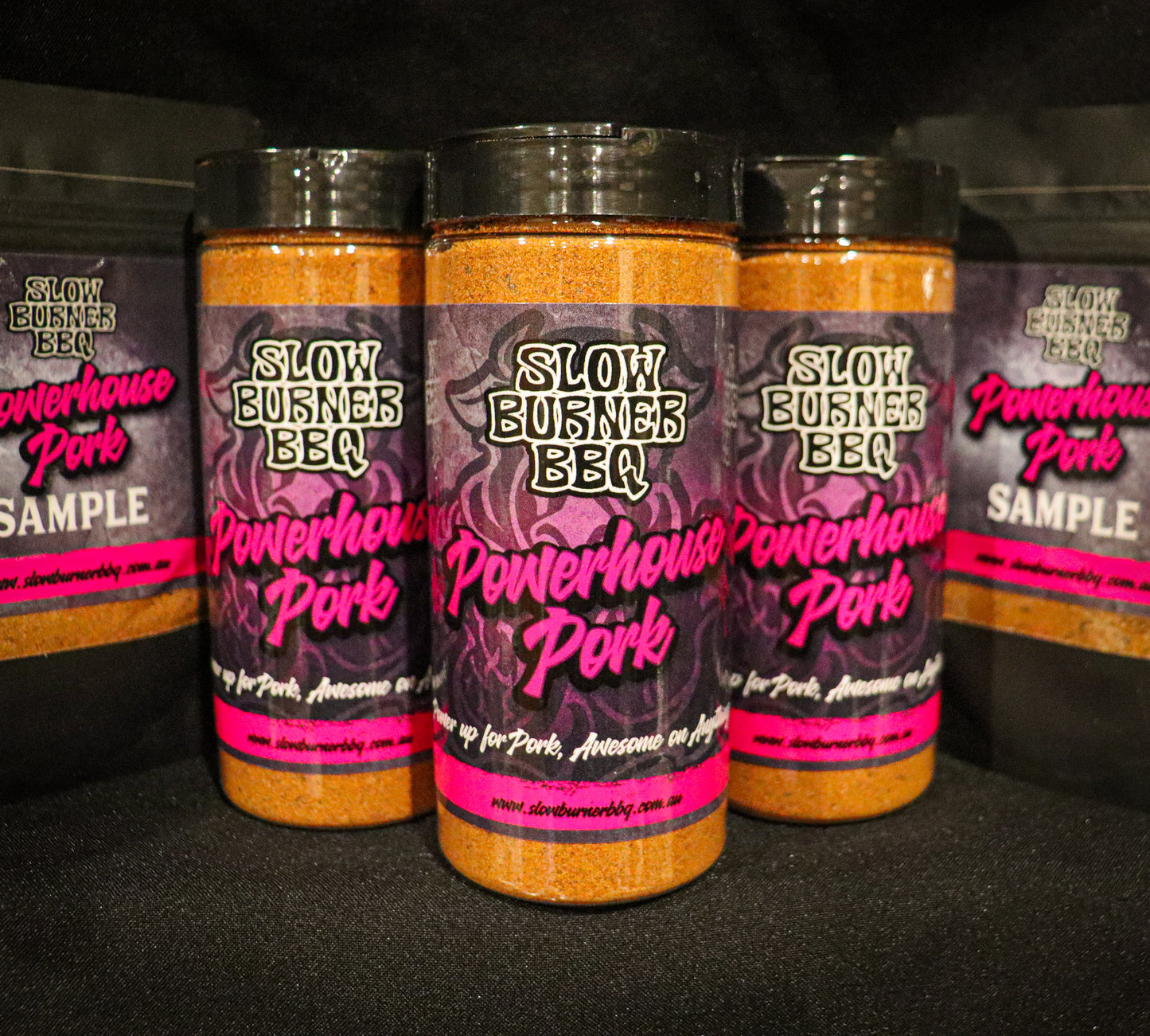 SLOW BURNER BBQ: Powerhouse Pork Rub - 250g