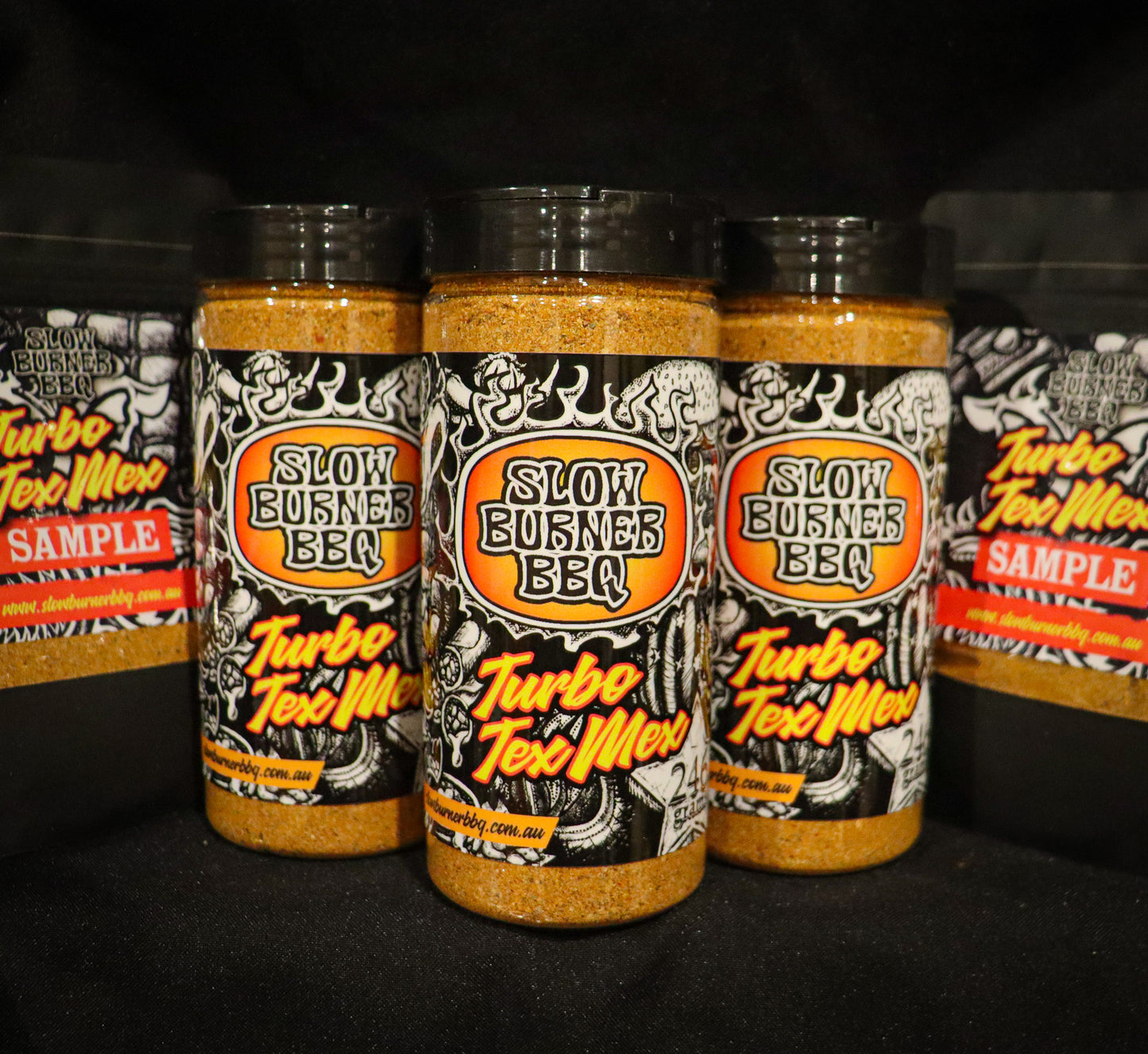 SLOW BURNER BBQ: Turbo Tex Mex Rub - 250g