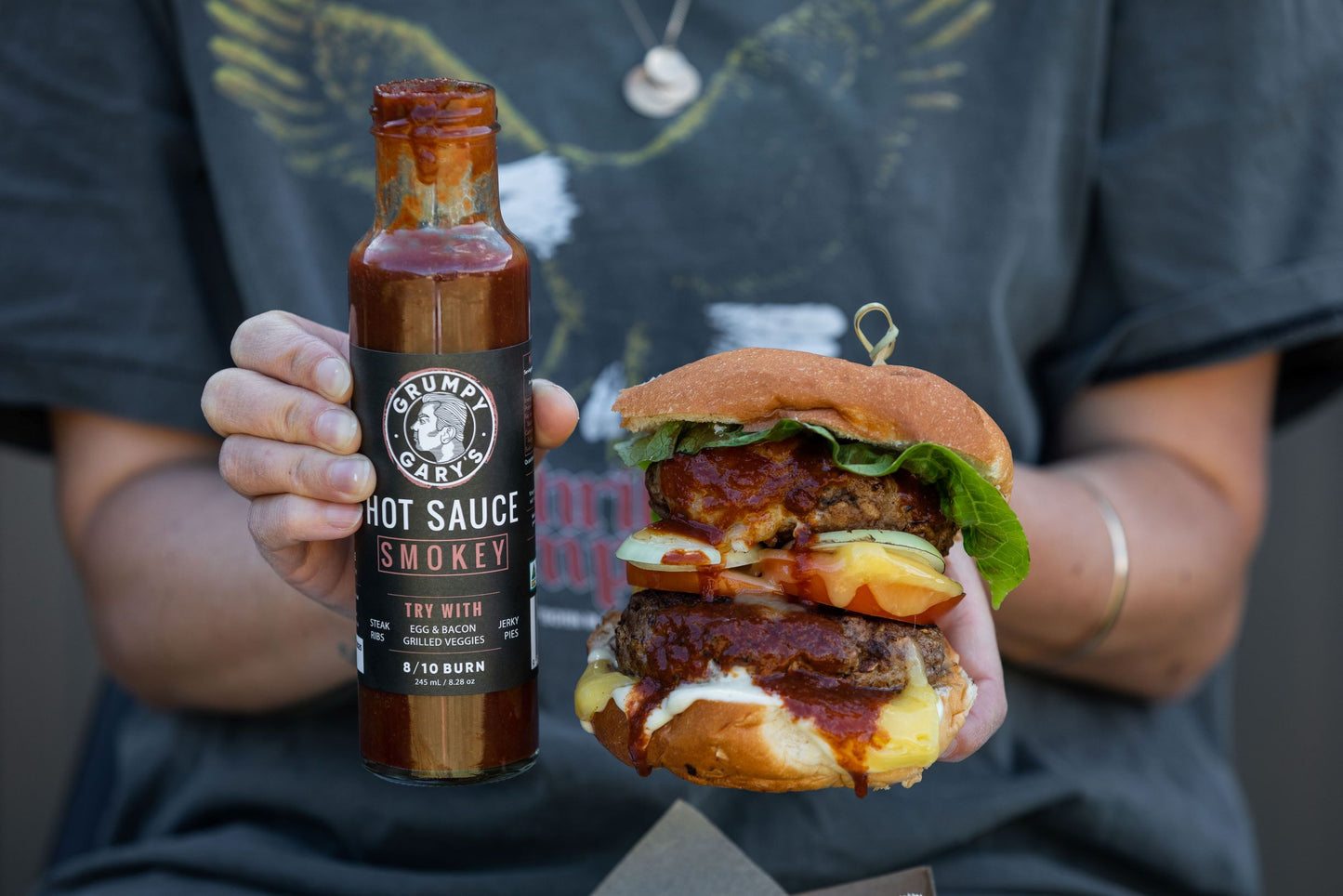 GRUMPY GARYS: Smokey Hot Sauce – 245ml
