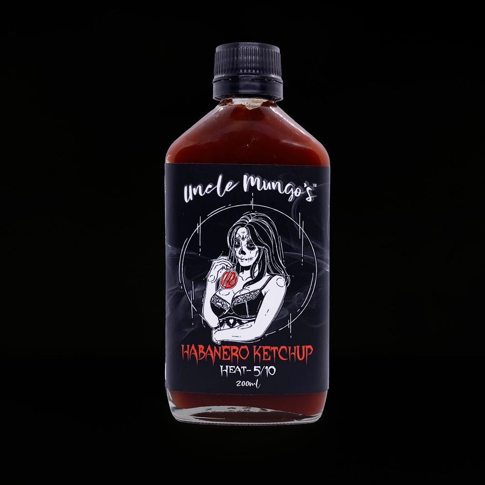 UNCLE MUNGOS: Habanero Ketchup Hot Sauce – 200ml