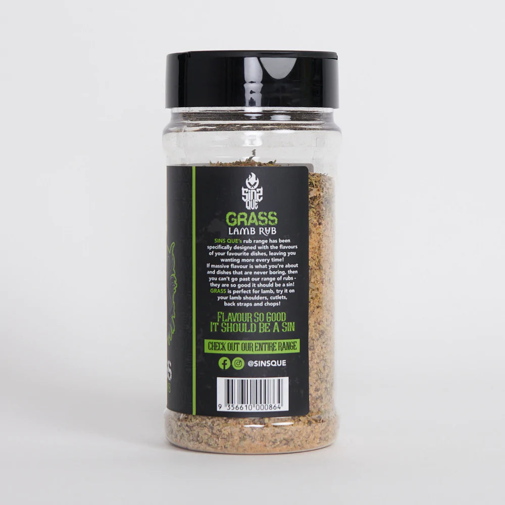 SINS Q: Grass Lamb Rub – 210g