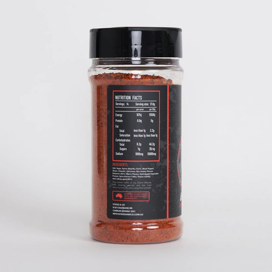 SINS Q: Grunt Cherry Pork Rub – 250g