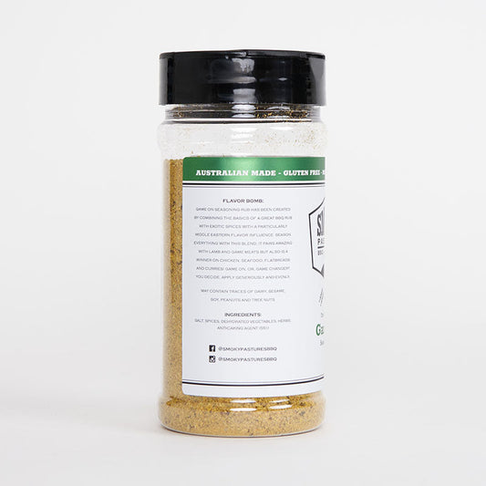 SMOKY PASTURES: Game On Rub – 220g