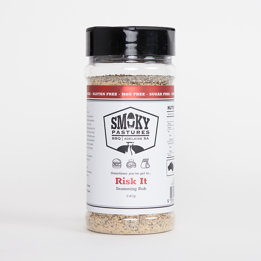 SMOKY PASTURES: Risk It Rub – 220g