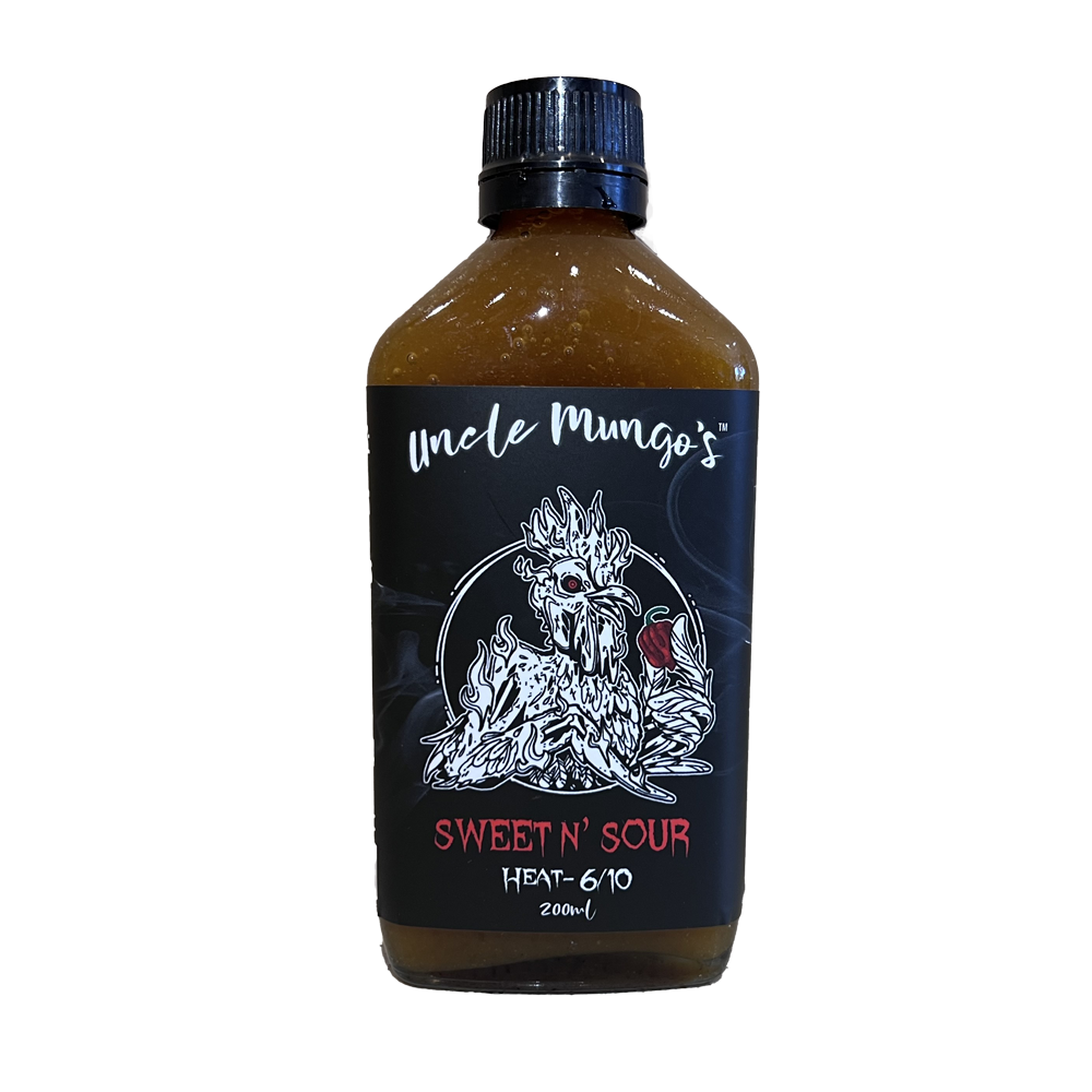 UNCLE MUNGOS: Sweet n Sour Hot Sauce – 200ml