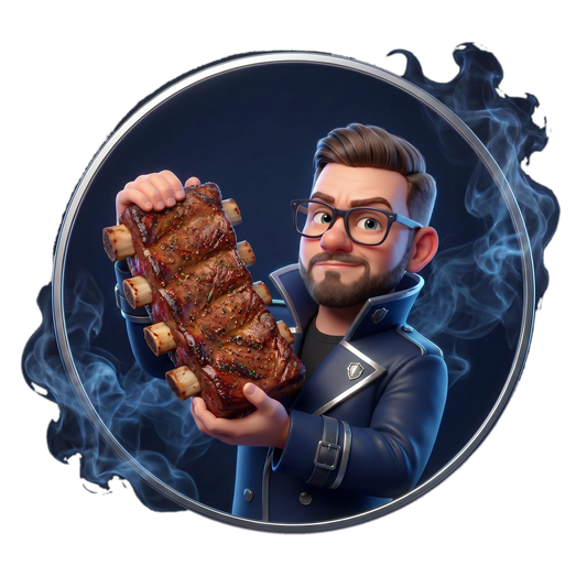 The Rub Smuggler medallion - 042 short ribs present - Father's Day gift boxes