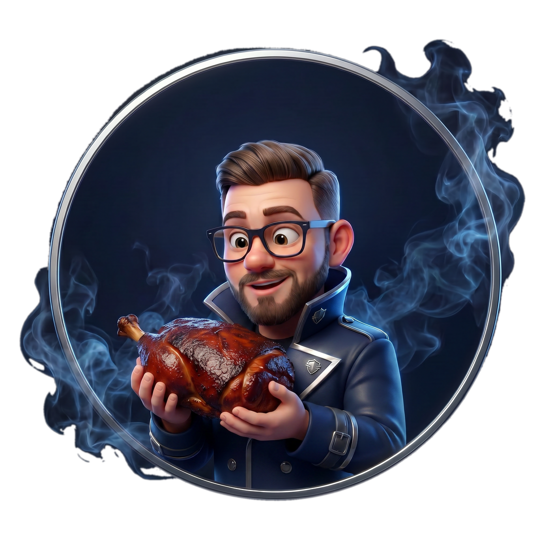 The Rub Smuggler medallion - 277 amazed smoked pork shoulder, standing in for the pending hero image