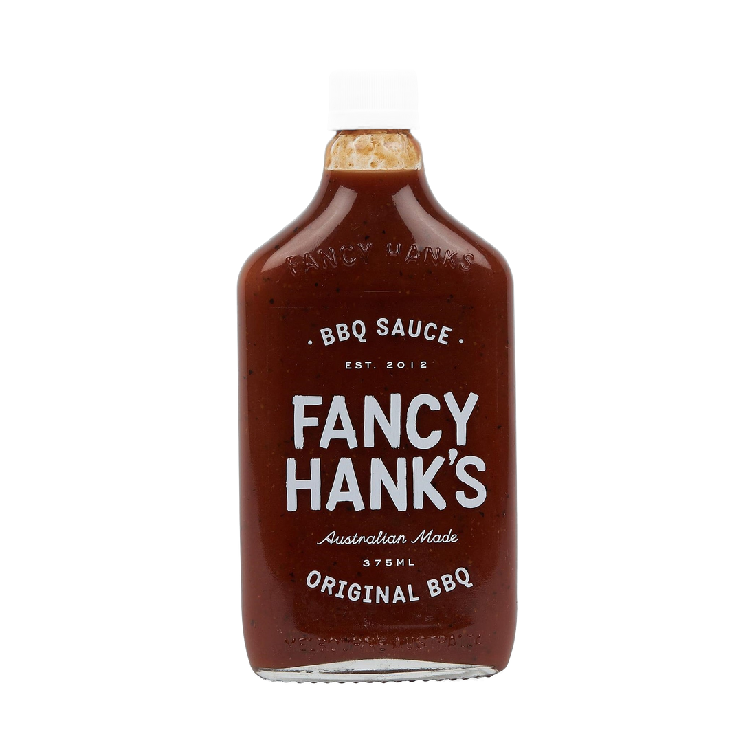 Fancy Hank's Original BBQ Sauce 330ml bottle - gold medal Australian BBQ sauce