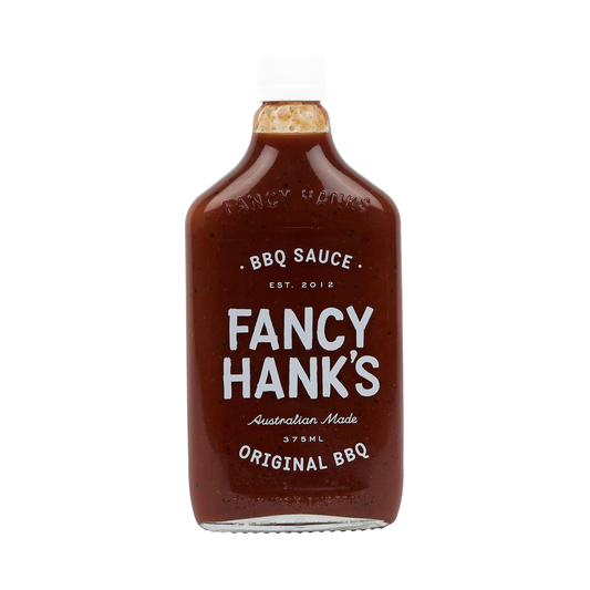 Fancy Hank's Original BBQ Sauce 330ml bottle - gold medal Australian BBQ sauce