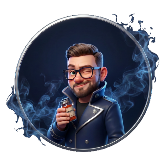 The Rub Smuggler medallion - wink - The Contraband Chronicles Issue 01