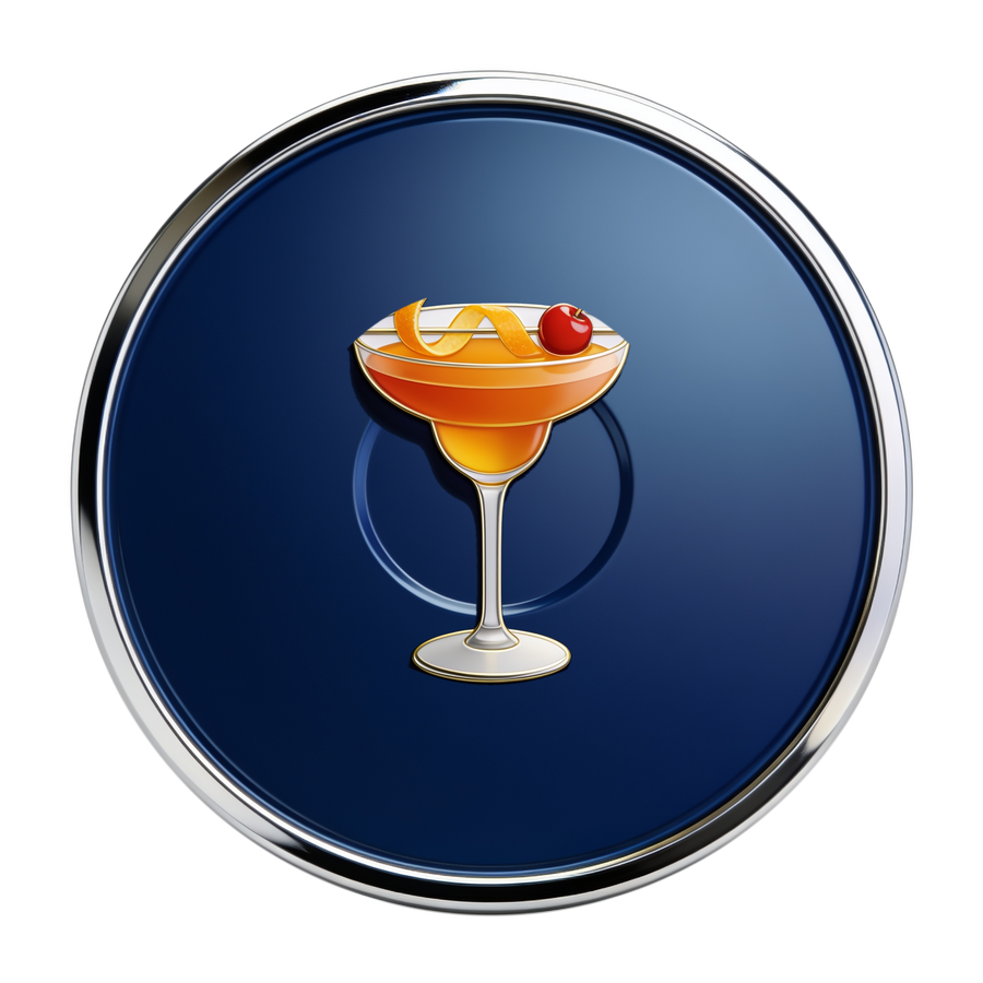 Cocktails collection medallion