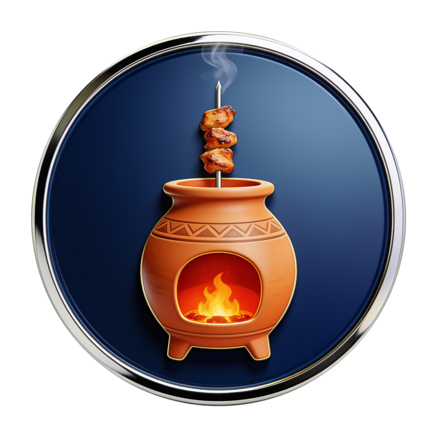 Indian cuisine attribute medallion