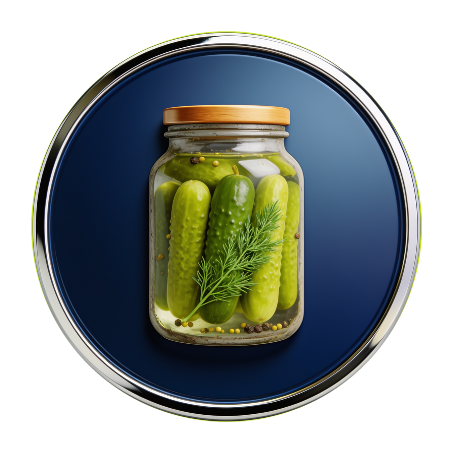 Pickles attribute medallion