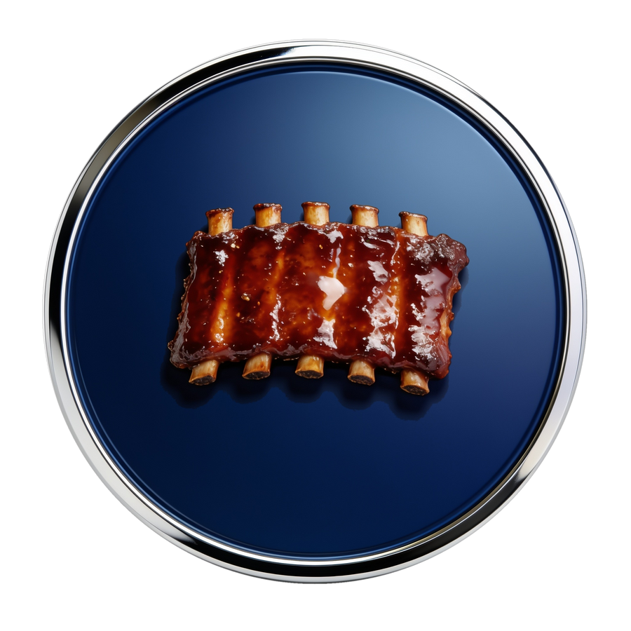 Ribs attribute medallion