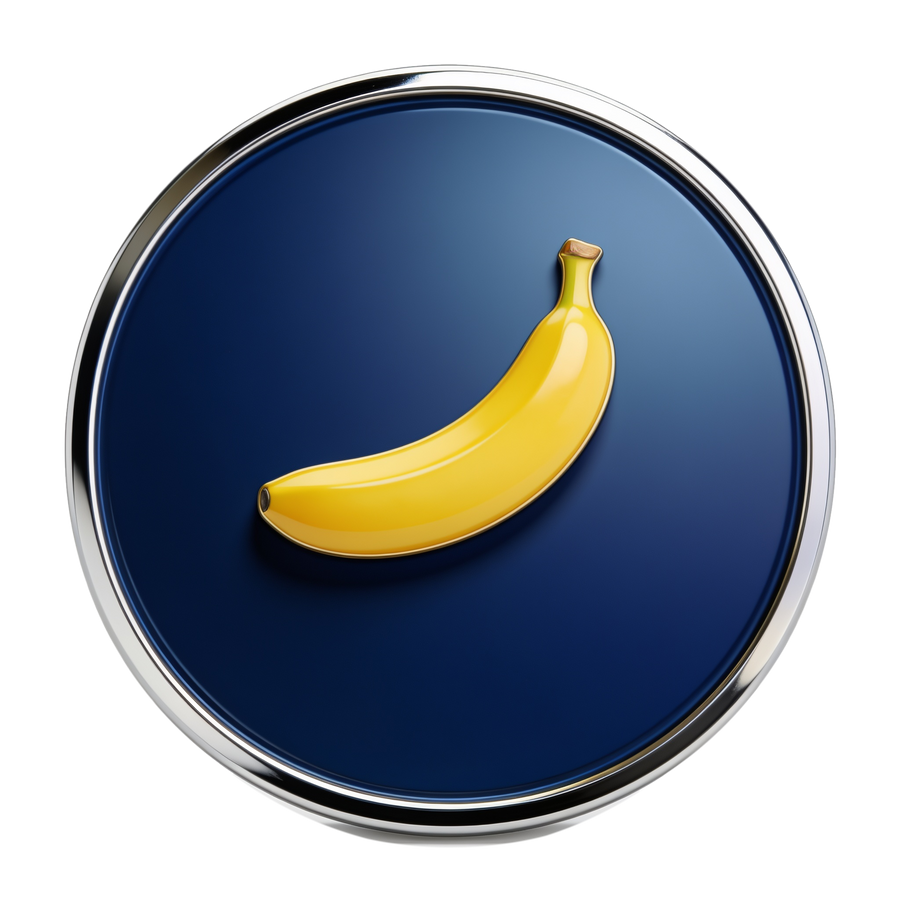 Banana attribute medallion