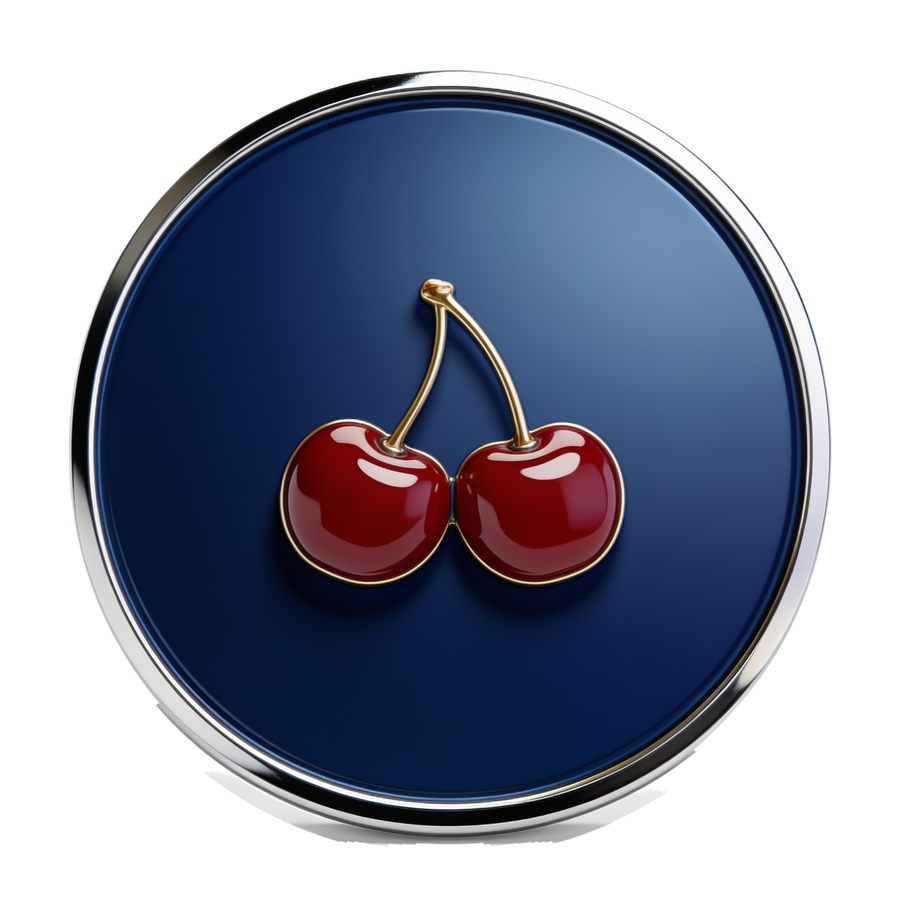 Cherry flavour note medallion
