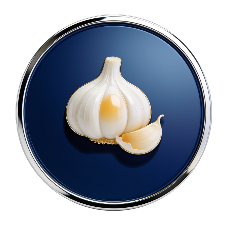 Garlic attribute medallion