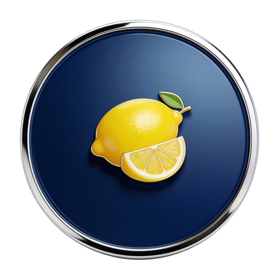 Lemon flavour medallion